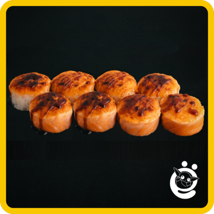 🎁Ролл ЗАПЕЧЕННАЯ ФИЛАДЕЛЬФИЯ (Акция! Свой Yoda Set)