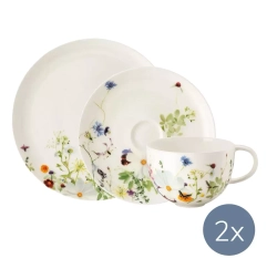 Rosenthal - Набор для завтрака Spring Garden с чашкой XL на 2 персоны / артикул   4012438564005 + 4012438564289 + 4012438564272  / GTIN