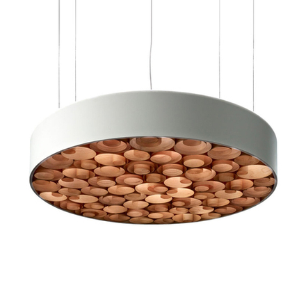 Pendant design lamp Spiro by LZF D80 (White)