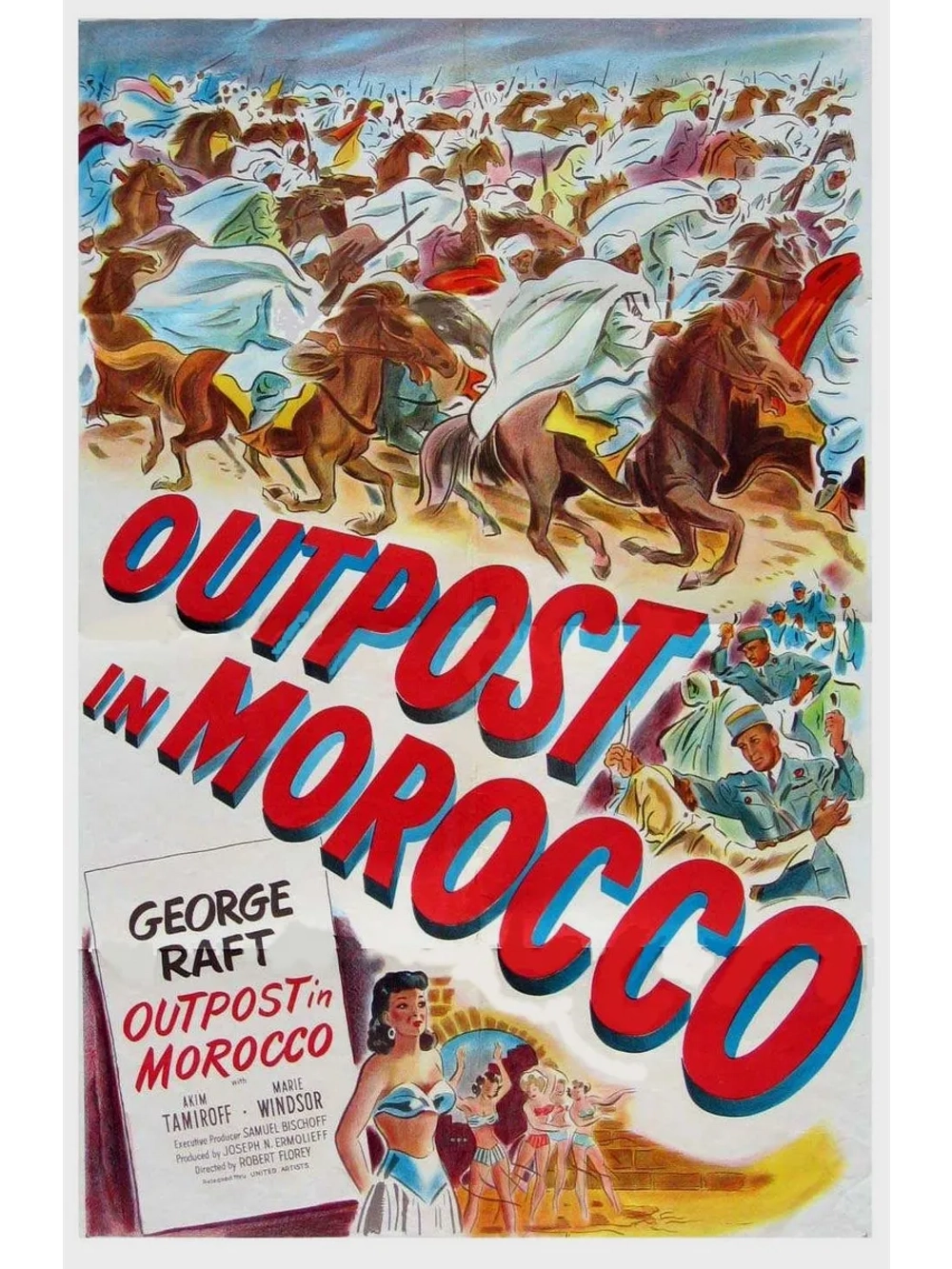 Застава в Марокко (1949) (DVD-R)