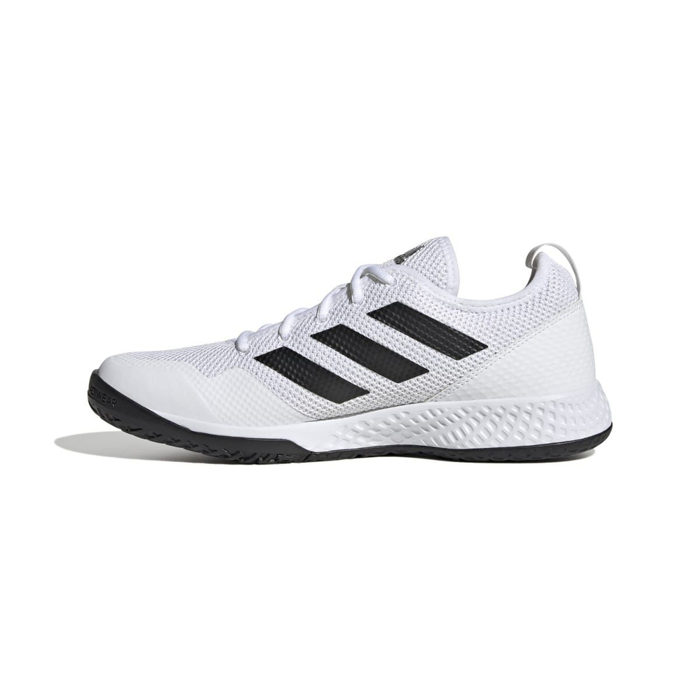 Мужские кроссовки теннисные Adidas Court Flash M - white/core black