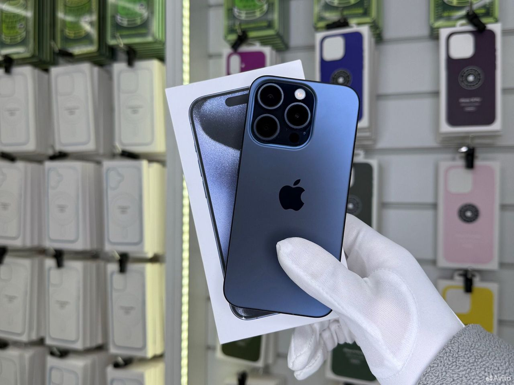iPhone 15 Pro, 128 ГБ, SIM + eSIM б/у