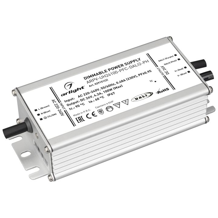 Блок питания Arlight ARPV-UH24100-PFC-DALI2-PH 029151(2)