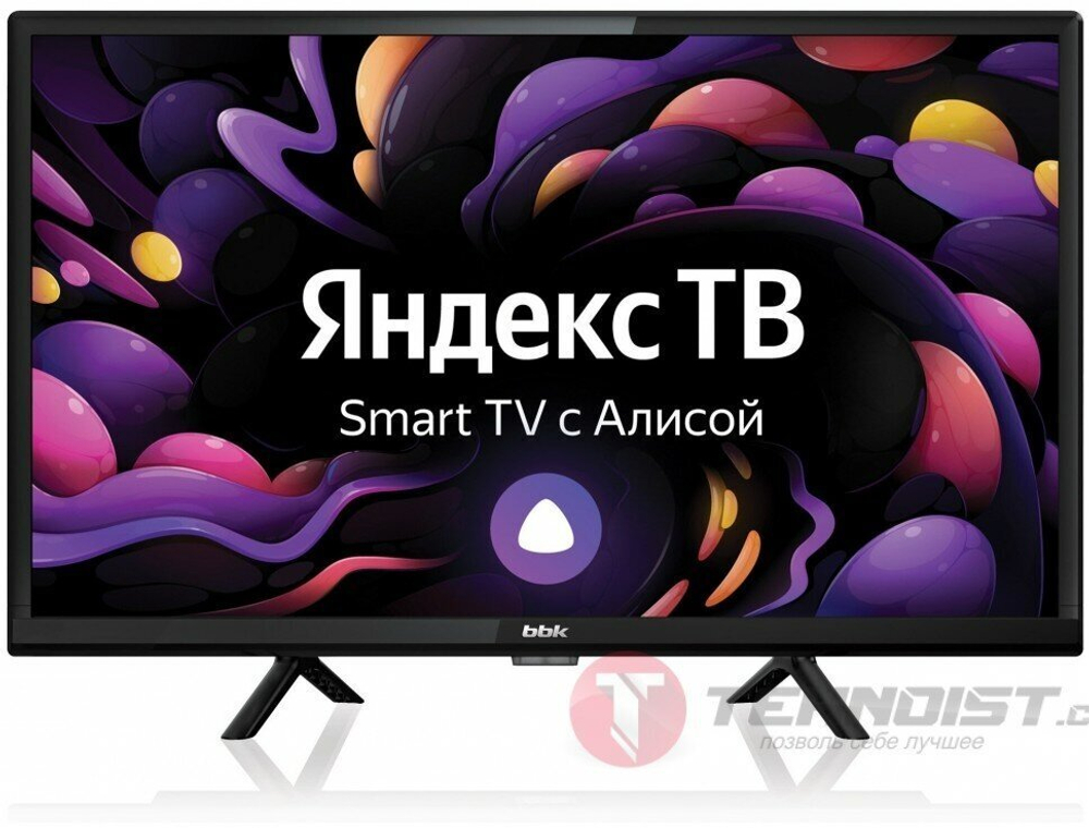 Телевизор LED BBK 24LEX-7222/TS2C Smart TV, Черный