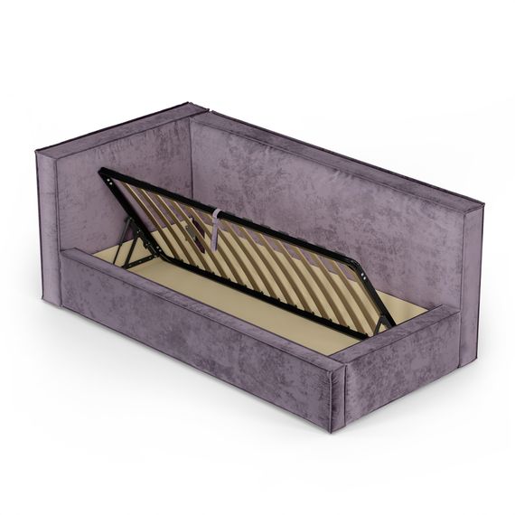 Кровать Bever ЛЕВАЯ 140 с подъемным механизмом - Nebby 219