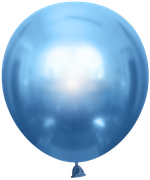 Шар (18''/46 см) Синий, хром, 1 шт.