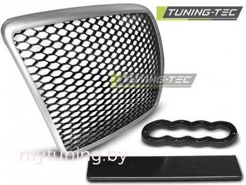 Решетка радиатора SILVER RS-STYLE для Audi A6 C6