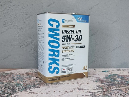 Масло моторное CWORKS SUPERIA Diesel 5W30 (Япония)