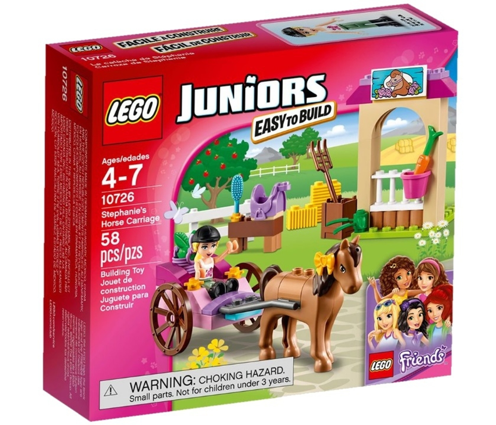 LEGO Juniors: Карета Стефани 10726 — Stephanie's Horse Carriage — Лего Джуниорс Подростки