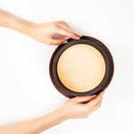 Набор деревянных тарелок из дерева сибирский кедр - 2 шт. TN77