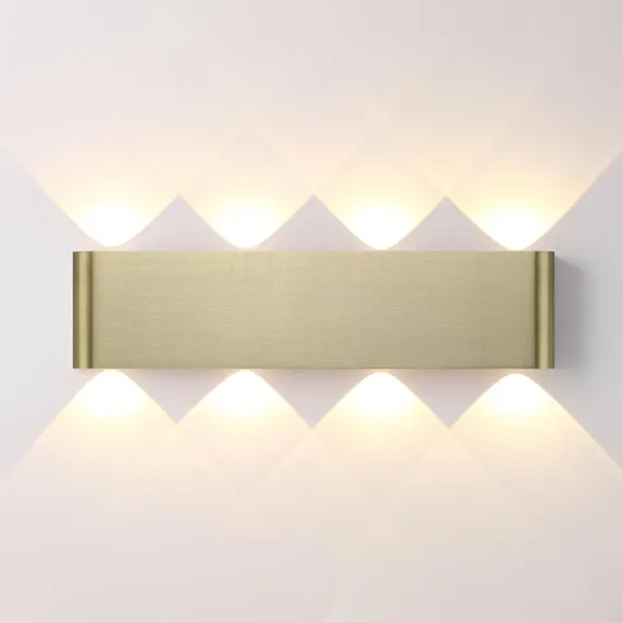 7107/8WL HIGHTECH ODL26 Настенный светильник бронза/металл IP20 LED 8W 3000K 220V MAGNUM