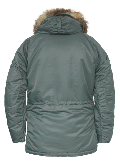 Куртка Аляска Husky III fleece Nord Storm 2024 (оливковый - olive/orange)