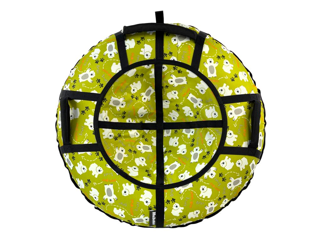 Тюбинг Hubster Люкс Pro S Мишки зеленые