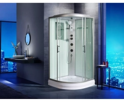 Душевая кабина WeltWasser (ВельтВассер) Werra 804, с низким поддоном, с электрикой и ГМ, 80x80x217