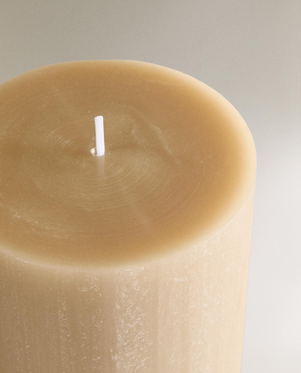 Декоративная свеча Zara Home, 20х9х9 см, бумага, 6335/065