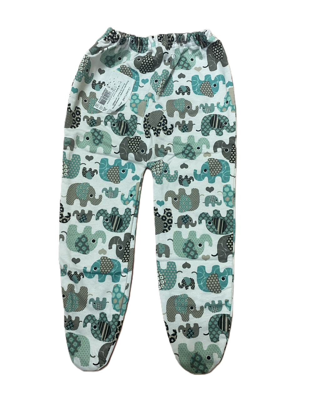 Ползунки на резинке из футера (100% хлопок с начесом) на рост 80 см