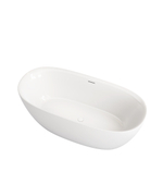 Ванна акриловая Vincea VBT-708-1700, 1700*800*585, цвет белый, щелевой перелив, слив белый