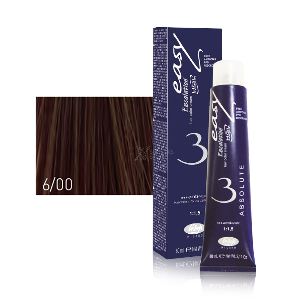 Перманентный безаммиачный краситель для волос Lisap Escalation Easy Absolute-3 (Lisap Absolute-3)