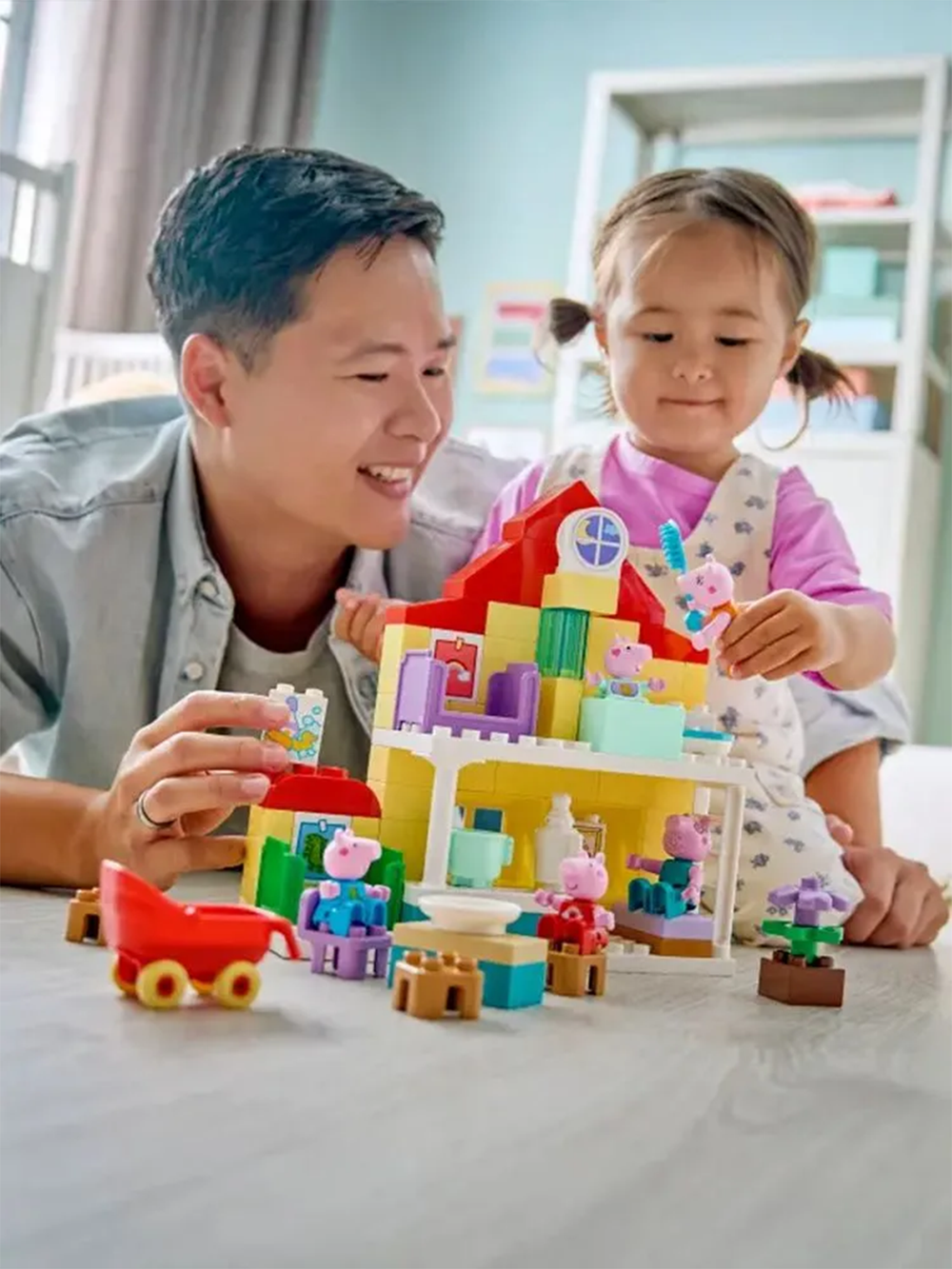 Конструктор Лего Дупло Пеппа свинка Семейный дом 10467 | LEGO DUPLO Peppa Pig Family House 10467 84 детали 2+