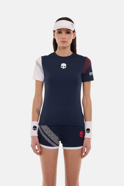 Женская футболка HYDROGEN SPORT STRIPES TECH T-SHIRT (TT1005)