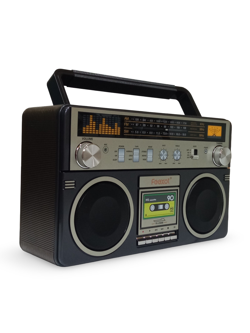 Радиоприемник в ретро стиле с MP3 плеером BT AC/DC Stereo FX-2508B