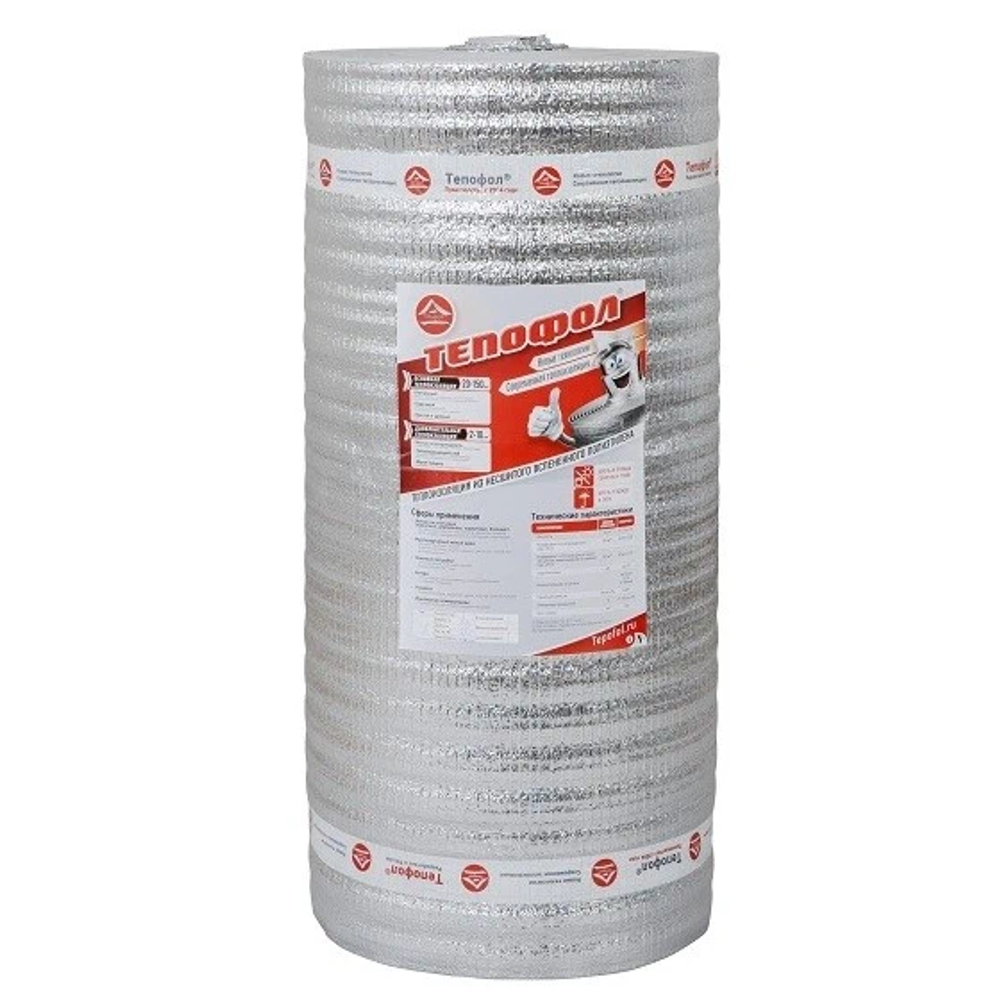 Полиэтилен вспененный Тепофол НПЭ А-10 фольгированный