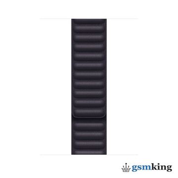 Apple Watch Leather Link 41mm Ink - M/L (140–180mm)