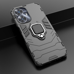 Противоударный чехол с кольцом Panther Case для Realme C55