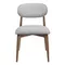 Стул Mod, орех, серый