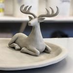 Масса керамическая для лепки ОСТРОВ СОКРОВИЩ, самозатвердевающая, 500 г, белая, 228731