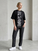 ФУТБОЛКА для парикмахеров НУМЕРО 1 принт Антик3