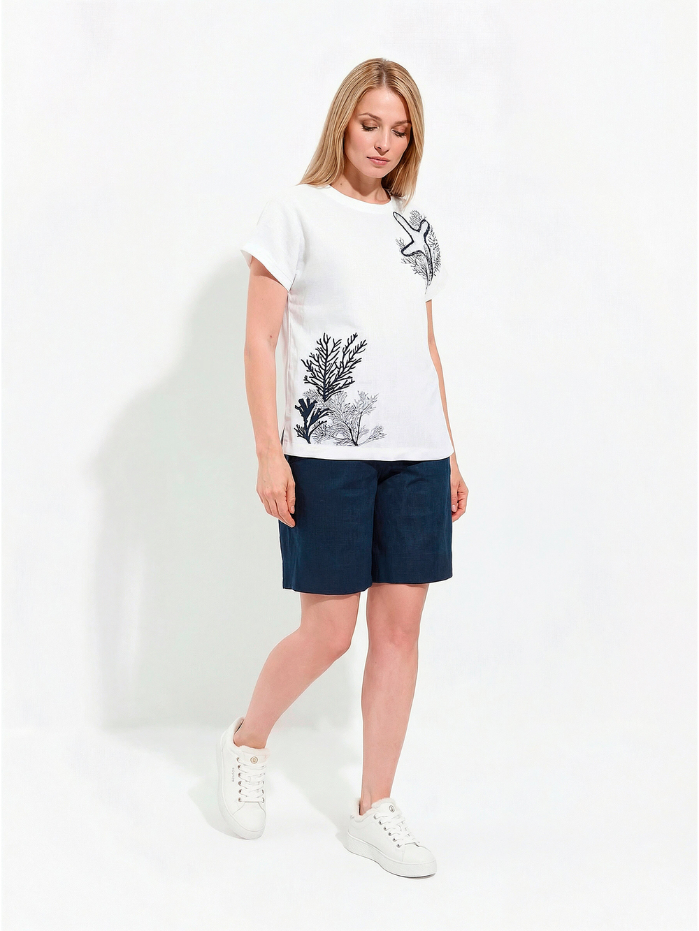 Блуза NBLT004-110V FABRETTI