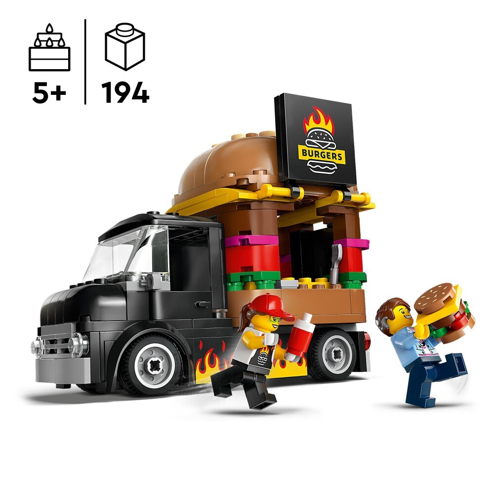 LEGO City — Грузовик с бургерами 60404 / артикул   60404  / GTIN 5702017567471