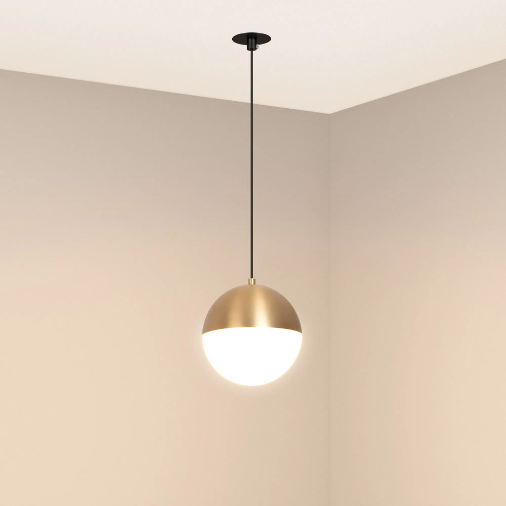 Светильник SP-EMISFERO-HANG-BUILT-R150-11W Warm3000 (GD, 170 deg, 230V) (Arlight, IP20 Металл, 3 года) 056592