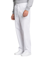 Брюки медицинские мужские Cherokee WW250AB со шнурком-утяжкой, белый, S