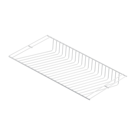 Сетчатая полка для обуви белая 603*306 мм
