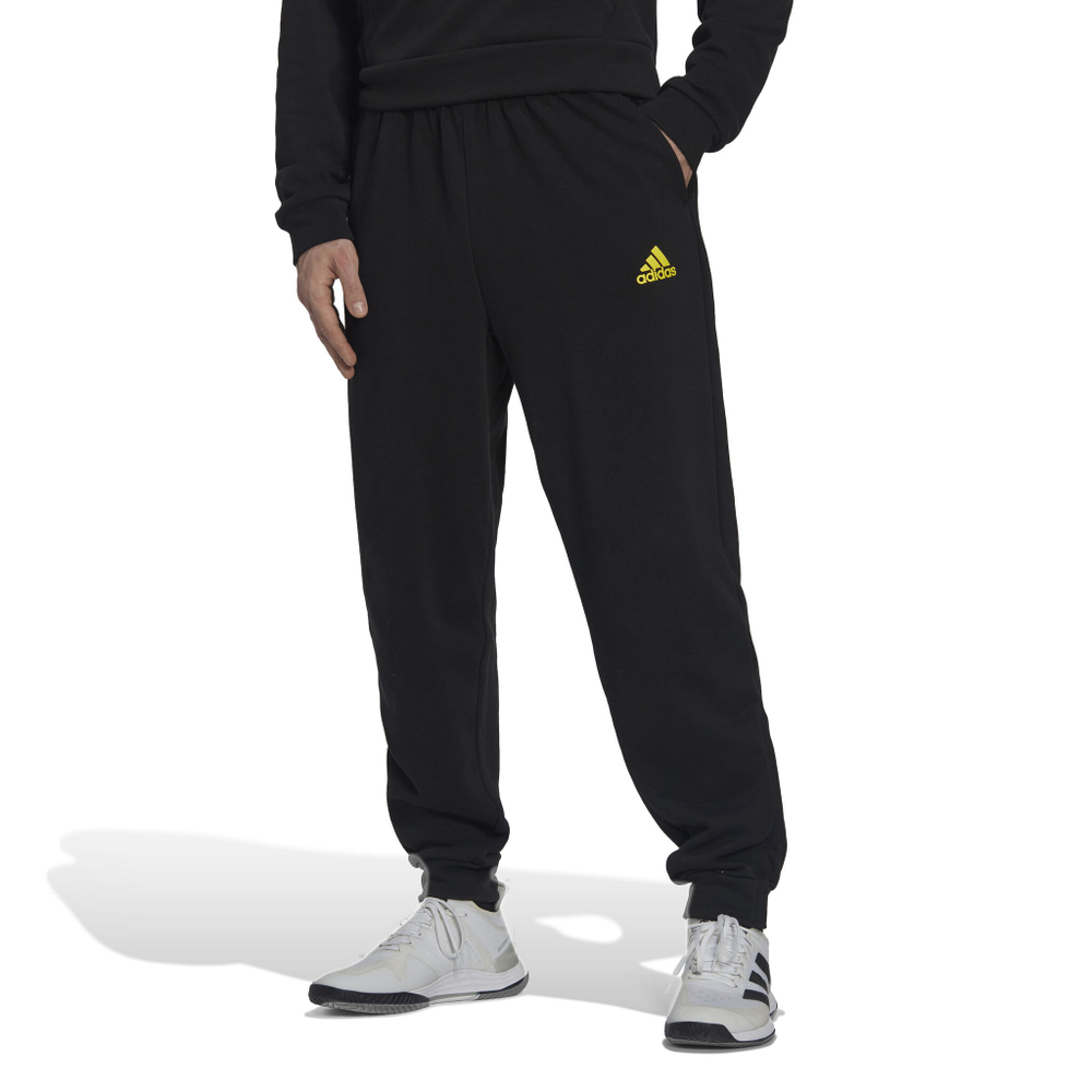Мужские теннисные штаны adidas Clubhouse Training Pants Men - Black