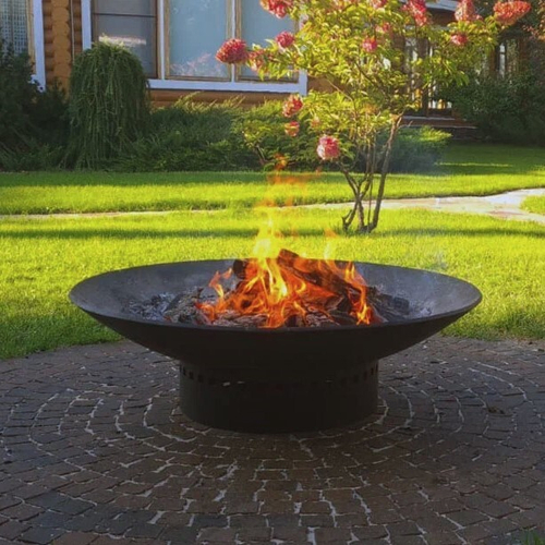 Стальная костровая чаша CONCRETIKA Ultima D100