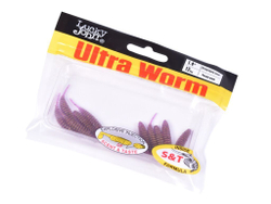 Слаги съедобные искусственные Lucky John TRICK ULTRAWORM 1,4in (35 мм), цвет S13, 12шт.