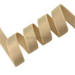 Бретелечная резинка бежевая 10 мм цв.126