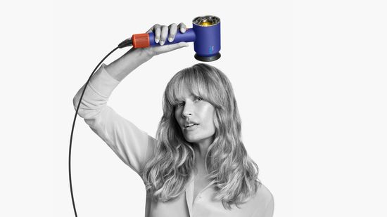 Профессиональный Фен для волос Dyson Supersonic нейронный ( Nural) Синий топаз