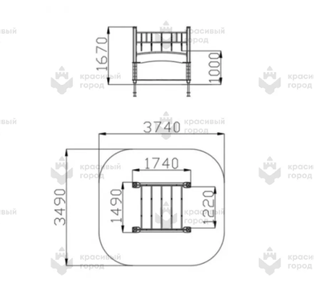 Игровой комплекс для детей с ОВ тип-7