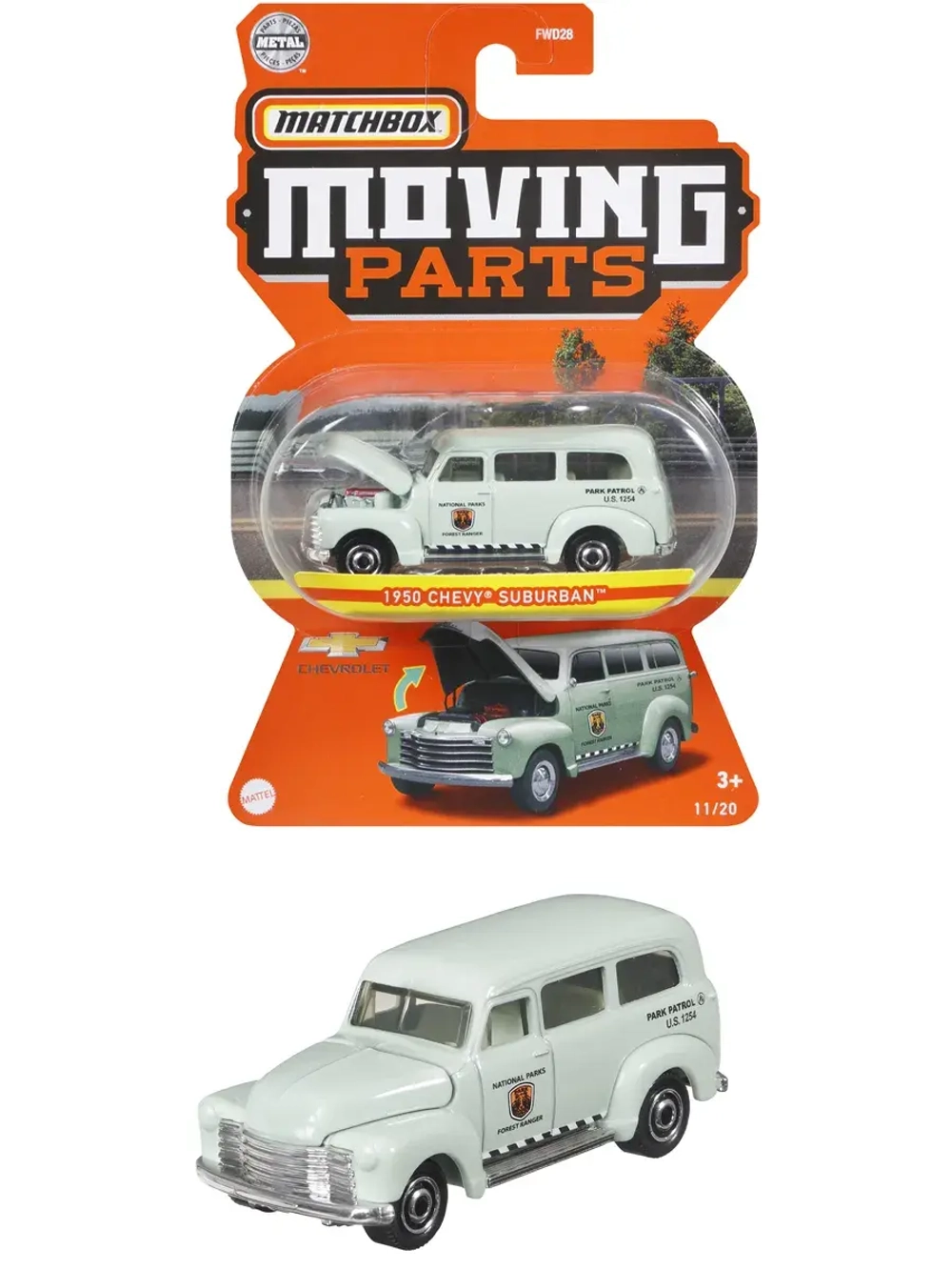 Машинка Хот Вилс Matchbox 1963 Ford F 100 FWD28 HLG02