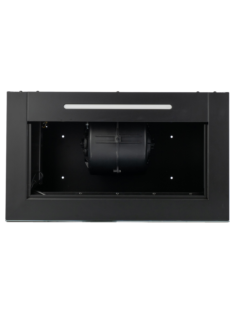 Вытяжка кухонная MACBI Perfa-60G-S/S (BLACK) черный, D150мм, 1200м3/ч, полновстраиваемая, мотор 230Ватт, стекло 60см, сенсорное управление + управление жестами, освещение светодиодное 5W