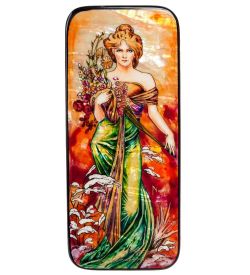 Народные промыслы ШК-40/39 Шкатулка «Весна» исп. Силантьева