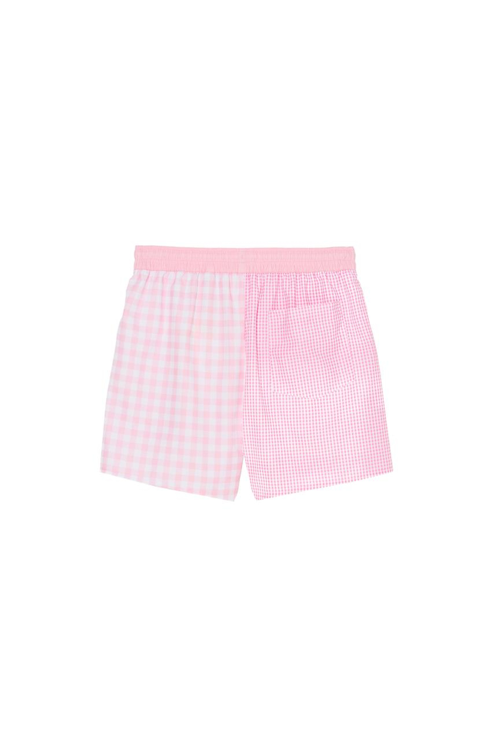 ZARA X BENITO ANTONIO ПЛАВКИ СРЕДНЕЙ ДЛИНЫ В КОМБИНИРОВАННУЮ КЛЕТКУ, РОЗОВЫЙ/БЕЛЫЙ