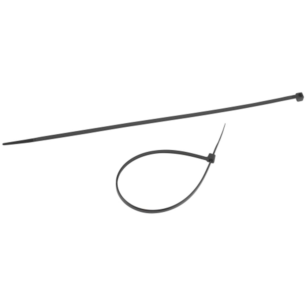 Кабельная стяжка ЭРА NO-224-198 (хомут) нейлоновая 3.6 х 150 мм чёрная (100 шт/уп) Simple