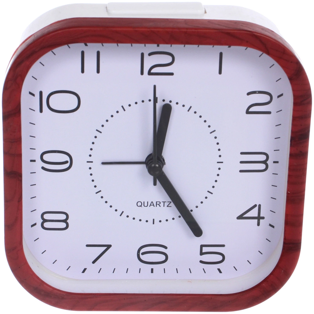 Будильник «Делия» 11*11*4см, микс цветов