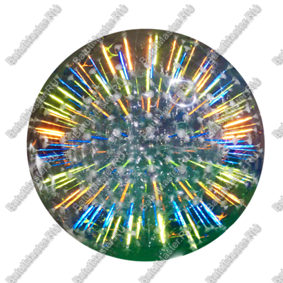 Светящийся зорб "Neo" ТПУ, диаметр 2.4 м