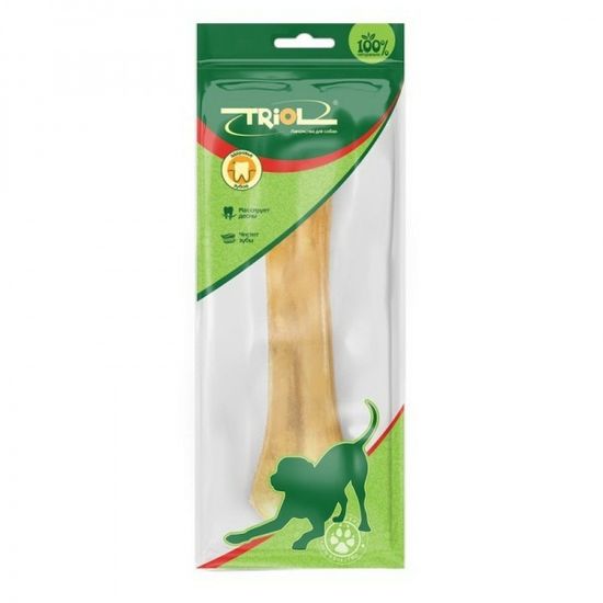 Triol Кость жевательная DENTAL, 20 см, 150-160г Triol Кость жевательная DENTAL, 20 см, 150-160г